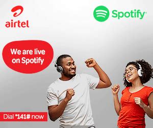 Airtel partners Spotify to offer Nigerians complimentary data for .